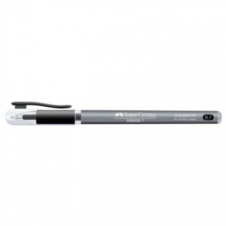 Speedx Ballpoint Pen, 0.7 mm Tip, Black